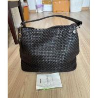 ราคา กระเป๋าหนังม้าสาน PONY LEATHER มือสอง ของแท้% สภาพยังสวย ไม่มีตำหนิแตกขาด (27872306460)