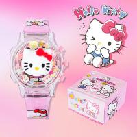 ราคา Hello Kitty หมุนนาฬิกาเพลงส่องสว่างนักเรียน LABUBU นาฬิกา Sanrio LED นาฬิกาสําหรับชายหญิงของขวัญ My Melody (29215541093)