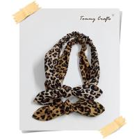 ราคา Tommy Crafts ผ้าคาดผมโบว์ผ้าคอตตอน ลายเสือดาว ไซส์เด็ก/ไซส์ผู้ใหญ่ Digital printed cotton Hairband (13391253880)