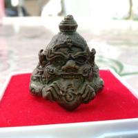 ราคา แหวนพระราหูอมจันทร์ โลหะสนิมดำ ปีลึก เบอร์10 (เส้นผ่านฯ2ซม.) (7539838992)