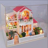 ราคา SALE DIY รุ่น time free big house.. บ้านหลังใหญ่สีชมพู 3 ชั้น (986334281)