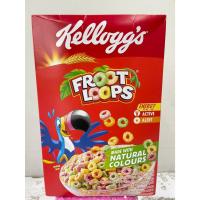ราคา Kellog's Froot Loops Breakfast Cereal เคลล็อกส์ ฟรูตลูปส์ อาหารเช้าซีเรียลธัญพืช 285 กรัม (12852980290)