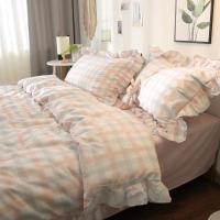 ราคา ชุดผ้าปูที่นอน cotton 100% พิมพ์ลาย (9519836453)