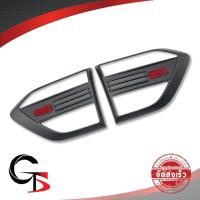 ราคา แก้มข้าง ครอบแก้มข้างประตู มีทับทิม สีดำด้าน สำหรับ Ford Ranger, Everest ปี 2015-2018 (4127150416)