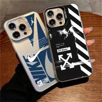 ราคา เคสโทรศัพท์ฝ้า Nike IMD สีน้ําเงินสําหรับ iPhone 15 Pro Max 15 Plus iPhone11 12 13 14 14Plus (44405118848)