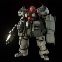 ราคา สีจริง Chief Continent Super Action Cavalry Zalov ประกอบกันดั้มรุ่น 1/144 (29892859028)