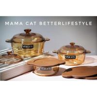 ราคา หม้อแก้ว VISIONS วิชั่นส์ พร้อมฝา จำนวน 9 ชิ้น VS336 (6555433212)