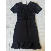 ราคา เดรสยาวกระโปรงหางปลาสีดำ L เสื้อลูกไม้สวย ซิปหลัง อกถึง 36“ สีสุภาพ ป้าย maikaew มือ2 (46050612079)