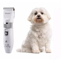 ราคา Kemei ปัตตาเลี่ยนตัดไร้สายขนสุนัขและสัตว์เลี้ยง KM-107 ใบมีดเซรามิกไททาเนี่ยม ปรับได้ 0.8-2 mm พร้อมทีรองตัด 4 ขนาด (859735864)