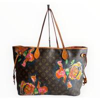 ราคา กระเป๋าหลุยส์ neverfull GM เนเวอร์ฟู หนังแท้ ดอกกุหลาบ (9973793525)