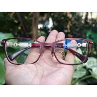 ราคา COACH แท้มือสอง 53-17-135 กรอบสีแดงเบอร์กันดี แว่นเลนส์สายตาสั้น (26063979909)