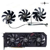 ราคา พัดลมการ์ดจอ Colorful RTX 2060 SUPER Ultra 2070 1660 6G 1650 graphics card fan (57800774583)
