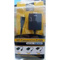 ราคา อุปกรณ์แปลงสัญญาณ จาก MINI HDMI to VGA + สาย Audio Output (1816595776)