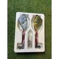 ราคา กระจกแต่ง รถmsx กระจกปลายแฮนด์ กระจกมองหลังสามเหลี่ยมยาว (21187410329)