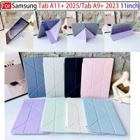 ราคา SAMSUNG สําหรับSamsung Tab A11 + A11 Plus 5G 11 นิ้วSM-X310 X315 2025 Tab A9 + A9 Plus X210 X216B X218U 2023 Y-พับUltra-บางอะคริลิคปกหลังTri-foldขาตั้งปากกา (42176699435)