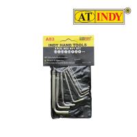 ราคา AT INDY Hex Key Set 8 Pcs. and 10 Pcs. กุญแจหกเหลี่ยม A83 แบบ 8 ตัวชุด และ A84 10 ตัวชุด (2384436672)