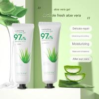 ราคา Aloe Vera Gel Moisturizing และ Softening Aloe Vera Gel Aloe Vera & Vitamin E Soothing Gel Moisturizing Brightrning Hydrating สําหรับ All Skin Aloe Mask Aloe Vera Gel (26238221237)