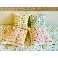 ราคา หมอนอิงไหมพรมลายดอกไม้ (28316043977)