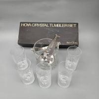 ราคา PLS778 HOYA CRYSTAL JUICE GLASS เซทแก้วน้ำ พร้อมที่ใส่น้ำแข็ง (24244572298)