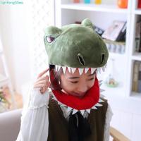 ราคา LANFENG หมวกไดโนเสาร์,ตุ๊กตาผ้าฝ้าย PP หมวกไดโนเสาร์ตุ๊กตาสีเขียว,ฉลามสร้างสรรค์อบอุ่นน่ารักตุ๊กตาหมวกฉลามเด็กของขวัญ (43408704657)