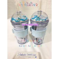 ราคา ของแท้ 100% Starbucks korea Dome Chirstmas Limited Collection ใบนี้น่ารักมากๆ หายากควรมี แก้วสตาร์บัคส์โดมหมีสีฟ้า (695105319)