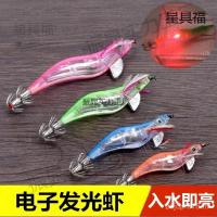 ราคา เหยื่อล่อปลาหมึกและกุ้งอิเล็กทรอนิกส์ส่องสว่าง พร้อมเหยื่อปลอมสำหรับตกปลาหมึกและกุ้ง ขายส่ง (24497430061)
