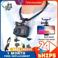 ราคา [มีในสต็อก] ที่ยึดกล้อง แบบแขวนคอ แฮนด์ฟรี สำหรับ สมาร์ทโฟน กล้องแอคชั่น DJI OSMO ACTION POV (6175725678)