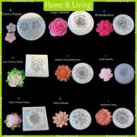 ราคา AOTOO Camellia Lotus Peony Daisy แม่พิมพ์ซิลิโคนสำหรับทำอีพ็อกซี่เรซิ่น DIY และตกแต่งบ้าน (43974672024)