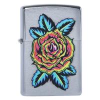 ราคา Zippo 29399 Flower Tattoo ของแท้ Made in USA (5561798400)