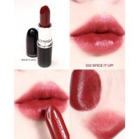 ราคา MAC Lustreglass Sheer-Shine Lipstick 3g #522 Spice it up! ลิปสติกแมค สีสวยลุควาว (20936309142)