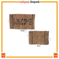 ราคา พรมเช็ดเท้ายินดีต้อนรับใยมะพร้าว / พรมเช็ดเท้าใยมะพร้าว FW-032 (27615173269)