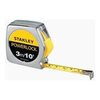 ราคา Stanley PowerLock 33-231 ตลับเมตรสําหรับงานหนัก 3 เมตร 10 นิ้ว (42120813222)
