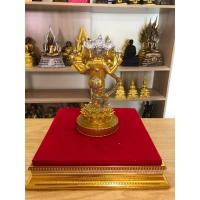 ราคา พระพิฆเนศสามเศียรเทพแห่งบาดาลเทพแห่งสวรรค์เทพแห่งมนุษย์ขนาดหน้าตัก 3 นิ้วสูง 7.5 นิ้ว (26727405536)