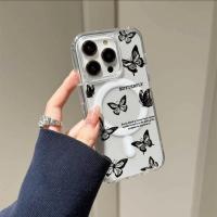 ราคา ✅Just✅เข้ากันได้สำหรับ iPhone เปลือกดูดแม่เหล็ เคสไอโฟน 15PRO 16promax 13 14plus max 12 13pro 14 pro max 16-HLYCK256 (28230937945)