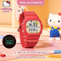 ราคา ❤ 42 มม. แท้ 100% Sanrio นาฬิกา Hello Kitty สำหรับเด็กผู้หญิงนาฬิกากันน้ำพร้อม Backlight (42423572161)