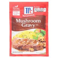 ราคา McCormick Mushroom Gravy แม็คคอร์มิค ผงปรุงอาหารสำหรับทำน้ำเกรวี่ผสมเห็ด 21 กรัม ผงปรุงรส (17292600747)