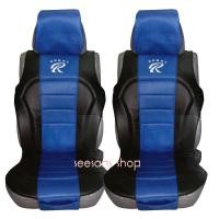 ราคา PV-08 ชุดหุ้มเบาะหน้าเสริม(ด้านหลังเปลือย) ผ้าหนังPVC SPORT R (สีน้ำเงิน+ดำ) (994027972)