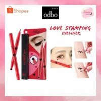 ราคา SALE โอดีบีโอ เลิฟ แสตมปิ้ง อายไลเนอร์ odbo Love Stamping Eyeliner od353 อายไลเนอร์ 2หัว ปั๊มรูปหัวใจ (8927437780)