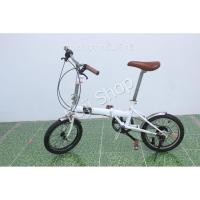 ราคา จักรยานพับได้ญี่ปุ่น - ล้อ 16 นิ้ว - มีเกียร์ - Chevrolet - สีขาว [จักรยานมือสอง] (14188881216)