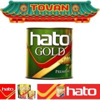 ราคา HATO สีทองน้ำมัน ทองยุโรป AG-123(1กล/3.785L) # ออก..ใบเสร็จ-ใบกำกับภาษี..ได้ครับ.. (25672703185)