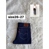 ราคา กางเกงยีนส์ลีวาย mid rise Skinny แท้% มือสอง (25189812742)