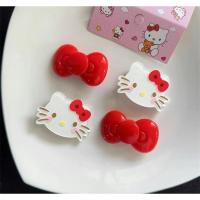 ราคา กิ๊ฟติดผม ลายคิตตี้ แพ็ค 2 ชิ้น ได้ คิตตี้+โบว์แดง (29074864147)