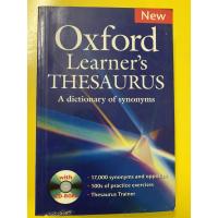 ราคา New Oxford Learner's THESAURUS A dictionary of synonyms with CD-ROM (23278640872)