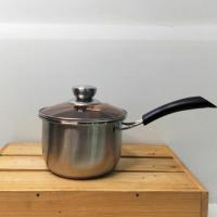 ราคา หม้อ หม้อสแตนเลสด้ามจับ หม้อมีด้าม หม้อสแตนเลสแบบหนา 16 ซม. หม้อด้ามสแตนเลส พร้อมฝาแก้ว ใช้กับเตาแก๊สได้ (29206402873)