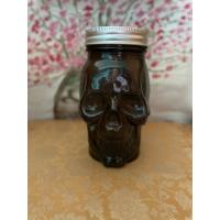 ราคา ขวดแก้วสีดำ ทรงหัวกะโหลก (24944645696)