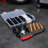 ราคา ชุดคลิปยึดรถยนต์ 100 ชิ้น ชุดหมุดกันชน ชุดตัวยึดแผงประตู ชุดหมุดย้ํา ชุดคลิปไนลอนในกล่อง ชุดตัวยึดกันชน (41274675706)