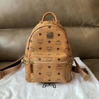ราคา New MCM Mini Backpack Stark Visetos Cognac ปี20 (10504425566)