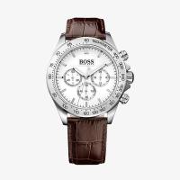ราคา Hugo Boss นาฬิกาข้อมือผู้ชาย Ikon Chronograph Brown รุ่น 1513175 (4335978680)