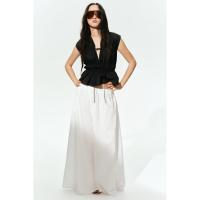 ราคา H&M(เอชแอนด์เอ็ม) กระโปรงแม็กซี่ทรงกลม ผู้หญิง 1286099_1 (42950100404)