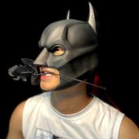 ราคา Batman Headgear ชาย batman หล่อการ์ตูนนิทรรศการ cos Superman Dark Knight หมวกกันน็อค Props หน้ากากหญิง (43675362215)